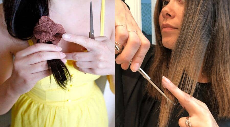 How To Cut Your Own Hair In Layers