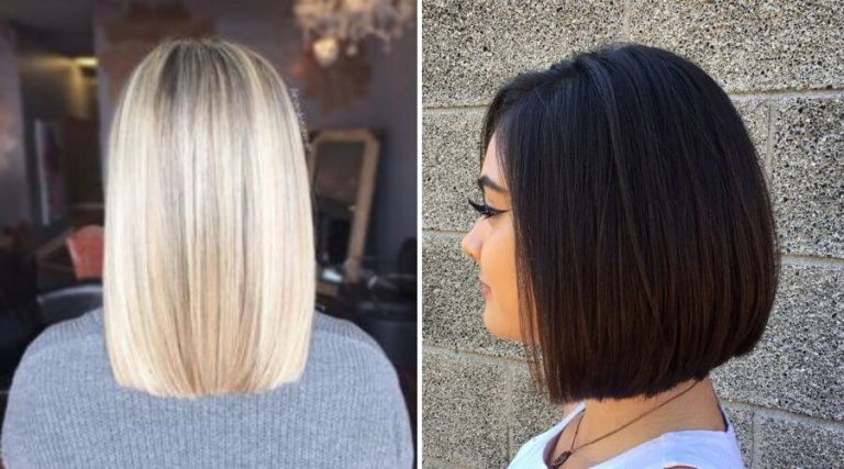 How to cut your own hair straight?